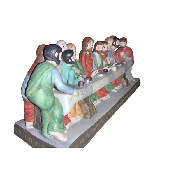 The Last Supper Religious Ceramic Figurine - Picture 6 of 11